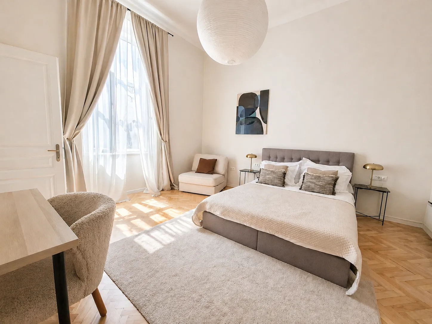 Design-led short-term rental apartment in Zagreb, Croatia - calm city-centre home in the Lower Town