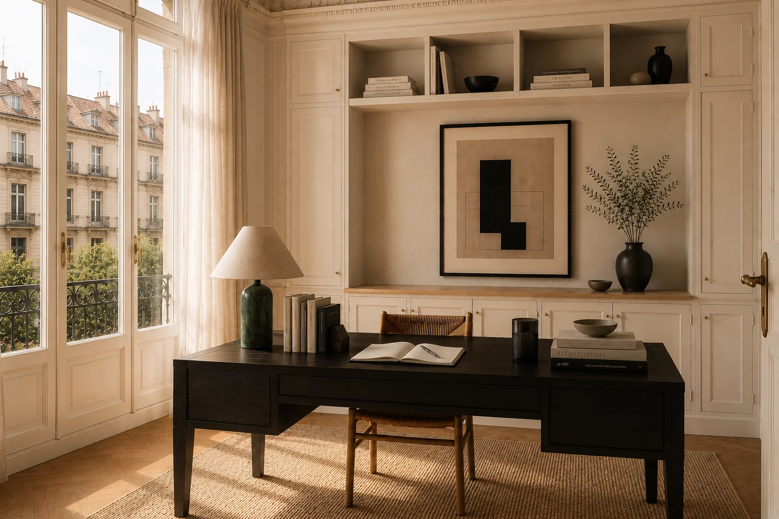 Short-term rental apartment prepared for guest stays